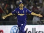 Melbourne's Brad Hodge in action for his old team Rajasthan Royals on May 5, 2012