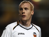 Valencia's Jeremy Mathieu in action against Chelsea on December 6, 2011