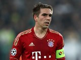 Bayern Munich's Philipp Lahm in action on April 10, 2013