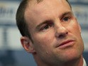 Former England cricket captain Andrew Strauss during a press conference on August 29, 2012