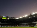 A general view of White Hart Lane, home of Tottenham Hotspur during a Premier League match on January 14, 2012