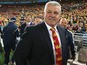 Lions head coach Warren Gatland smiles after their victory during the International Test match between the Australian Wallabies and British & Irish Lions at ANZ Stadium on July 6, 2013