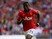Wilfried Zaha of Manchester United runs for the ball during the FA Community Shield match between Manchester United and Wigan Athletic at Wembley Stadium on August 11, 2013