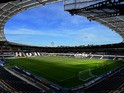 A general view of the Stadium the Barclays Premier League match between Hull City and West Ham United at KC Stadium on September 28, 2013