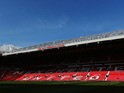 General view of the stadium before the Barclays Premier League match between Manchester United and West Bromwich Albion at Old Trafford on September 28, 2013
