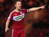 Boro player Grant Leadbitter in action during the npower Championship match between Middlesbrough and Hull City at Riverside Stadium on October 23, 2012
