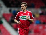 Middlesbrough player Jonathan Woodgate in action during the npower Championship match between Middlesbrough and Brighton & Hove Albion at Riverside Stadium on April 13, 2013