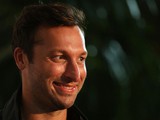 Ian Thorpe arrives at Crown's IMG Tennis Player's Party at Crown Towers on January 13, 2013