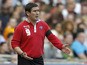 Sheffield United manager Nigel Clough on the touchline against Hull during the FA Cup semi final match on April 13, 2014