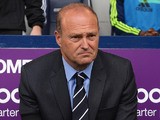 West Brom head coach Pepe Mel looks on prior to kick-off in the Premier League match against West Ham on April 26, 2014