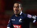 Liam Feeney of Millwall celebrates scoring the winning goal during the FA Cup Fourth Round Replay match between Southampton and Millwall at St Mary's Stadium on February 7, 2012