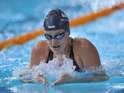 Molly Renshaw swims her way to bronze in the women's 200m breaststroke final on July 26, 2014