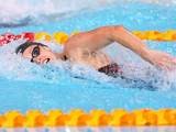 Francesca Halsall during the 100m freestyle heats on July 27, 2014