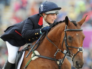 Zara Phillips of Great Britain riding High Kingdom in action in the Show Jumping Eventing Equestrian on Day 4 of the London 2012 Olympic Games at Greenwich Park on July 31, 2014