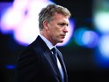Head coach David Moyes of Real Sociedad looks on during the La Liga match between Real Socided and Elche FC at Estadio Anoeta on November 28, 2014