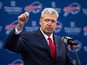 Rex Ryan speaks at a press conference announcing his arrival as head coach of the Buffalo Bills on January 14, 2015