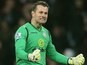 Shay Given in action for Aston Villa on January 4, 2015