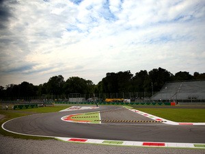A general view of the circuit during Previews ahead of the F1 Grand Prix of Italy at Autodromo di Monza on September 4, 2014