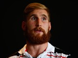 Sam Tomkins of the Warriors speaks to the media during a New Zealand Warriors NRL press conference at Mt Smart Stadium on April 8, 2015