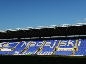 General view of the Madjeski Stadium ahead of the Sky Bet Championship match between Reading and Leicester City at Madejski Stadium on April 14, 2014