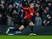 Manchester United's Dutch striker Robin Van Persie celebrates scoring his late winning goal in the English Premier League football match between Manchester City and Manchester United at The Etihad stadium in Manchester, north-west England on December 9, 2