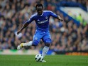  Michael Essien of Chelsea in action during the Barclays Premier League match between Chelsea and Manchester City at Stamford Bridge on March 20, 2011 in London, England.