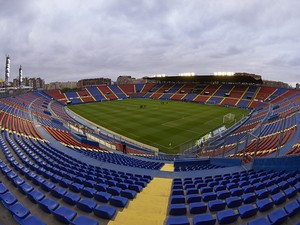 General view of Levante UD Stadium Ciutat de Valencia before the La Liga match between Levante UD and Sevilla FC at Ciutat de Valencia Stadium on August 25, 2013