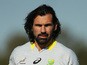 or Matfield runs during the South Africa Springboks captain's run at Northgate Playing Field on July 17, 201
