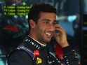 Daniel Ricciardo is all smiles during the Italian GP practice on September 4, 2015
