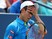 Kei Nishikori of Japan reacts against Benoit Paire of France during their Men's Single First Round match on Day One of the 2015 US Open at the USTA Billie Jean King National Tennis Center on August 31, 2015