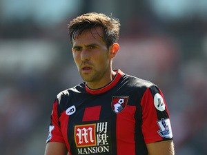 Charlie Daniels of AFC Bournemouth during the Barclays Premier League match between Bournemouth and Aston Villa at the Vitality Stadium on August 8, 2015