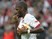 Anthony Modeste runs with the ball after pulling one back for Koln against Eintracht Frankfurt on September 12, 2015