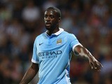 Yaya Toure of Manchester City during the Barclays Premier League match between West Bromwich Albion and Manchester City at The Hawthorns on August 10, 2015