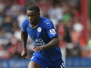 Jeffrey Schlupp of Leicester in action during the Barclays Premier League match between Bournemouth and Leicester City on August 29, 2015