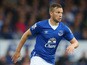 Tom Cleverley of Everton during the Barclays Premier League match between Everton and Manchester City at Goodison Park on August 23, 2015