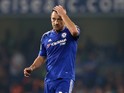 Chelsea's English defender John Terry reacts at the final whistle in the English Premier League football match between Chelsea and Southampton at Stamford Bridge in London on October 3, 2015. Southampton won the game 3-1. 