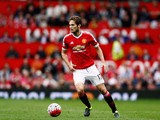 Daley Blind of Manchester United in action during the Barclays Premier League match between Manchester United and Sunderland at Old Trafford on September 26, 2015 in Manchester, United Kingdom. 