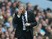 Newcastle manager Steve McClaren looks dejected during the Barclays Premier League match between Manchester City and Newcastle United at Etihad Stadium on October 3, 2015