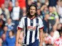 Jonas Olsson of West Bromwich Albion during the Barclays Premier League match between Stoke City and West Bromwich Albion at Britannia Stadium on August 29, 2015