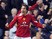 Manchester United's Ruud Van Nistelrooy celebrates scoring a penalty kick against Arsenal during their Premiership football match at Old Trafford, Manchester, United Kingdom, 24 October 2004
