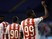 Olympiakos' Nigerian forward Ideye Brown celebrates scoring during the UEFA Champions League football match between Dinamo Zabreb and Olympiakos at the Stadion Maksimir stadium in Zagreb on October 20, 2015.