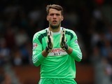 Fulham goalkeeper Marcus Bettinelli during the Championship match against Cardiff City on August 30, 2014