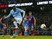 Manchester City's Ivorian midfielder and captain Yaya Toure scores their fourth goal from the penalty spot during the English League Cup fourth round football match between Manchester City and Crystal Palace at The Etihad Stadium in Manchester, north west