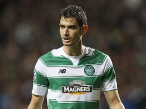 Nir Bitton of Celtic in action during the UEFA Champions League Qualifying play off first leg match, between Celtic FC and Malmo FF at Celtic Park on August 19, 2015