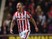 Stoke City's Austrian striker Marko Arnautovic celebrates after scoring the opening goal of the English Premier League football match between Stoke City and Chelsea at the Britannia Stadium in Stoke-on-Trent, central England on November 7, 2015. 