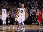 Golden State Warriors point-guard Stephen Curry in action during the NBA match against the Los Angeles Clippers on November 4, 2015