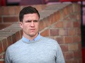 Gary Caldwell the manager of Wigan Athletic in action during the pre season friendly between Altrincham and Wigan Athletic at the J Davidson stadium on July 14, 2015