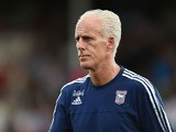 Manager of Ipswich Town Mick McCarthy looks on during the Sky Bet Championship match between Brentford and Ipswich Town at Griffin Park on August 8, 2015