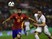 Spain's forward Diego Costa (L) vies with England's defender Phil Jones during the friendly football match Spain vs England at the Jose Rico Perez stadium in Alicante on November 13, 2015.