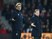 Jurgen Klopp manager of Liverpool gestures as Ronald Koeman manager of Southampton looks on during the Capital One Cup quarter final match between Southampton and Liverpool at St Mary's Stadium on December 2, 2015 in Southampton, England.